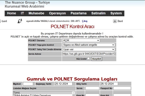 Kurumsal Web Arabirimi